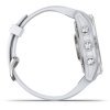 Reloj Garmin fēnix 7S Standar Edition blanco y acero, 010-02539-03.