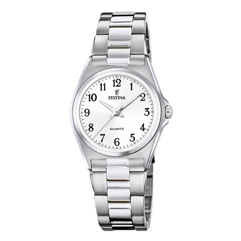 Reloj Festina de mujer acero clásico y brazalete, F20553/1.