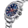 ▷Reloj Festina F20543/4 hombre Chrono Bike en acero y esfera azul.