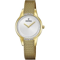 Reloj Festina para mujer Mademoiselle en acero y piedras swarovski, F20495/1