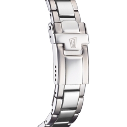Reloj Festina F20503/1 Boyfriend para señoras en acero inoxidable con bisel funcional, circonitas y esfera madre perla.