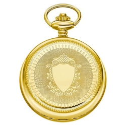 Reloj Festina de bolsillo de caballero en dorado y esfera blanca, F2029/1.