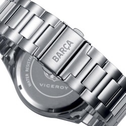 Reloj Viceroy F.C. Barcelona de hombre acero esfera azul, 471283-35.