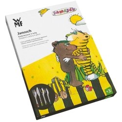 ⚡Cubiertos de acero WMF para niños y niñas Janosch, 1294106040.