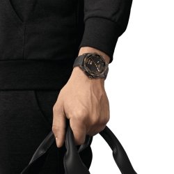 ⌚Reloj tissot T-Touch Connect Solar en titanio negro, T1214204705104.