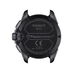 ⌚Reloj tissot T-Touch Connect Solar en titanio negro, T1214204705104.