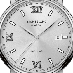 ⭐Reloj Montblanc Tradition Automatic Date de hombre en acero, 127770.