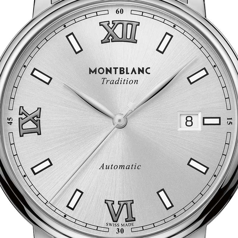  Reloj Montblanc Tradition Automatic Date De Hombre En Acero 127770 