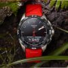 ⚡Reloj Tissot T-Touch Connect Solar correa roja T1214204705101.