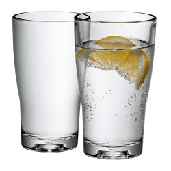 Set de 2 vasos de agua en cristal de WMF, 0950472040.