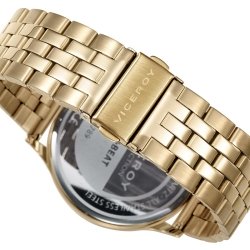 Reloj Viceroy 46789-16 para caballeros de la colección Switch, en acero con tratamiento IP dorado