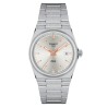 Reloj Tissot PRX de mujer en acero con detalles rosé, T1372101103100.