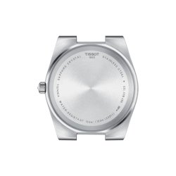 Reloj Tissot PRX hombre esfera y correa de piel azul, T1374101604100.