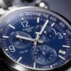 Reloj Tissot PRC 200 de hombre cronógrafo y esfera azul, T1144171104700.