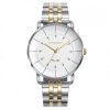 Reloj Viceroy Antonio Banderas de hombre en acero y dorado, esfera blanca y brazalete, 42381-06.