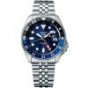 ⚡Reloj Seiko 5 Sports GMT automático con bisel azul y negro, SSK003K1.