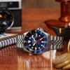 ⚡Reloj Seiko 5 Sports GMT automático con bisel azul y negro, SSK003K1.