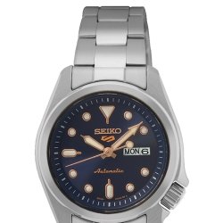 ⚡Reloj Seiko 5 Sports para mujer automático y esfera azul SRE003K1.