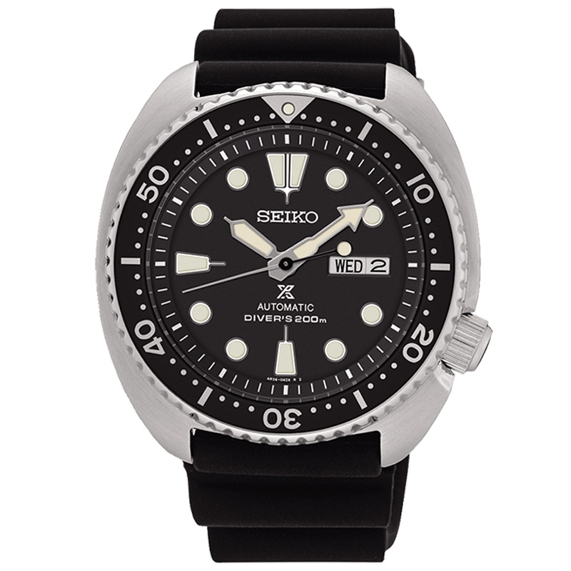Reloj Seiko Prospex Diver's Tortuga automático con correa negra, SRPE93K1. Reloj Seiko Prospex Diver's Tortuga automático con correa negra, SRPE93K1.