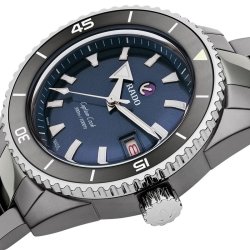 ⚡Reloj Rado Captain Cook cerámica High-Tech esfera azul y diver 300m. R32144202.