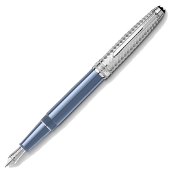 Pluma Montblanc Meisterstück Glacier Doué con plumín M, 129403.