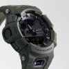 Reloj inteligente G-Shock Trend digital verde militar y negro, GBA-900UU-3AER