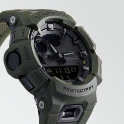 Reloj inteligente G-Shock Trend digital verde militar y negro, GBA-900UU-3AER