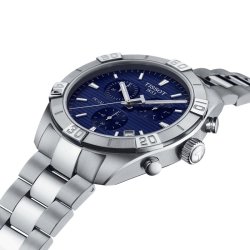 Reloj tissot PR 100 Sport de hombre cronógrafo y esfera azul T1016171104100.