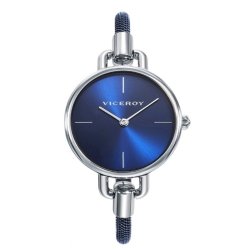 Reloj Viceroy 42344-37 para mujer perteneciente a la colección Chic, de estilo minimalista con esfera azul