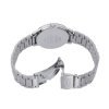 ❤️ Reloj Orient de mujer en acero con esfera azul, QA0011L10B.