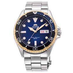 Reloj Orient de hombre Mako II FAA02002D9 automatico en acero y azul