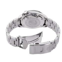 Reloj Orient de hombre automático en acero con esfera negra, AC0K01B10B.