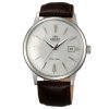 Reloj Orient Bambino de hombre automático con correa marrón AC00005W.