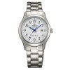 Reloj Orient automático de mujer en acero y esfera blanca, FNR1Q00AW0.