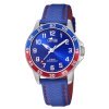 Reloj Lotus de niños Junior Collection en azul con detalles rojo, 18787/1.