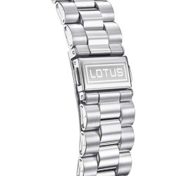 Reloj Lotus de hombre Freedom en acero con bisel dentado, 18854/1.