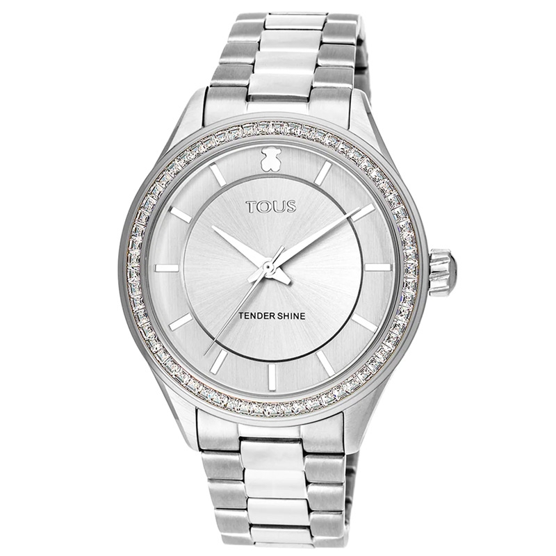 ✨Reloj Tous Tender Shine mujer acero y circonitas, 200350510.