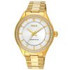 Reloj Tous Tender Shine de mujer en acero IP dorado con circonitas, 200350520.