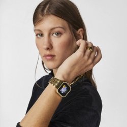 Reloj inteligente Tous B-Connect de mujer en acero IP dorado, 100350700.