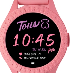 Reloj inteligente Tous de mujer Smarteen Connect en rosa, 200350992.