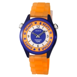 Reloj Tous Tender Time de mujer en naranja y azul 200350998.