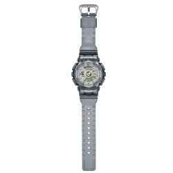 Reloj Casio G-Shock S Series de mujer en gris translucido, GMA-S110GS-8AER.
