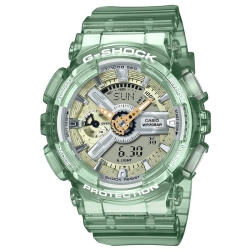 Reloj G-Shock S Series de mujer en resina verde translúcida, GMA-S110GS-3AER.