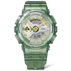 Reloj G-Shock S Series de mujer en resina verde translúcida, GMA-S110GS-3AER.