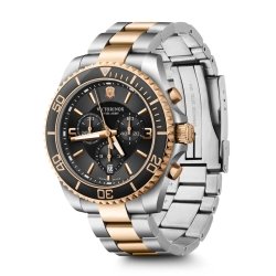 Reloj Victorinox Maverick Choronograph de hombres en acero bitono rosé, V241952.