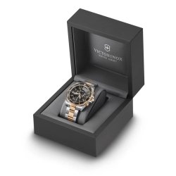 Reloj Victorinox Maverick Choronograph de hombres en acero bitono rosé, V241952.