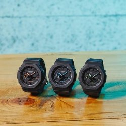 Colección G-Shock de hombre multifunción negro GA-2100.