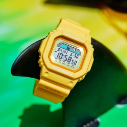 Reloj G-Shock G-Lide, digital en resina amarilla, GLX-5600RT-9ER.