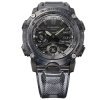 Reloj G-Shock Skeleton de hombre multifunción en resina translúcida negra, GA-2000SKE-8AER.