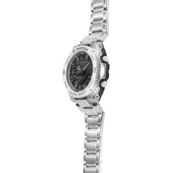 Reloj inteligente G-Shock G-Steel de hombres acero y esfera negra, GST-B500D-1A1ER.